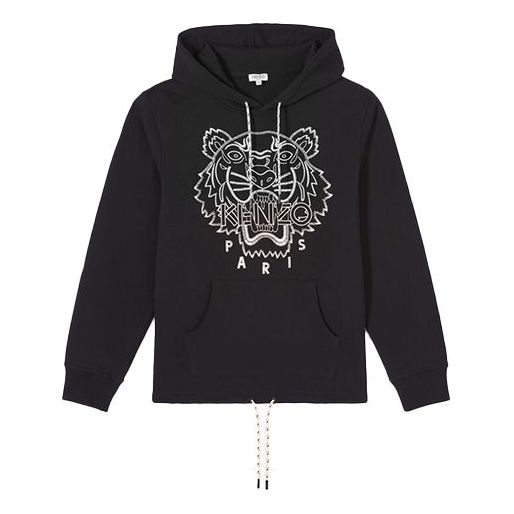 KENZODark Tiger Head Embroidery Logo Black F965SW4414XL-99