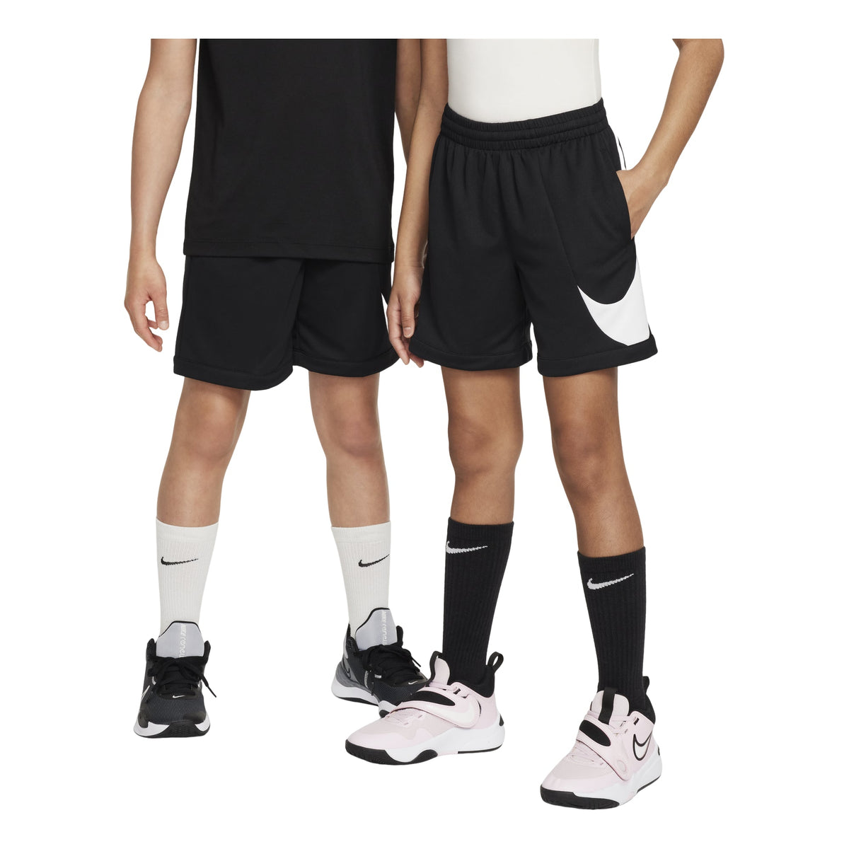 (GS) Nike Multi+ Dri-FIT Training Shorts 'Black White' FV0269-010