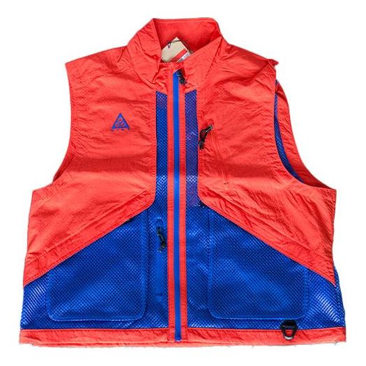 Nike x ACG Outdoor Functional Sleeveless vest Orange Blue Orangeblue BQ7290-607