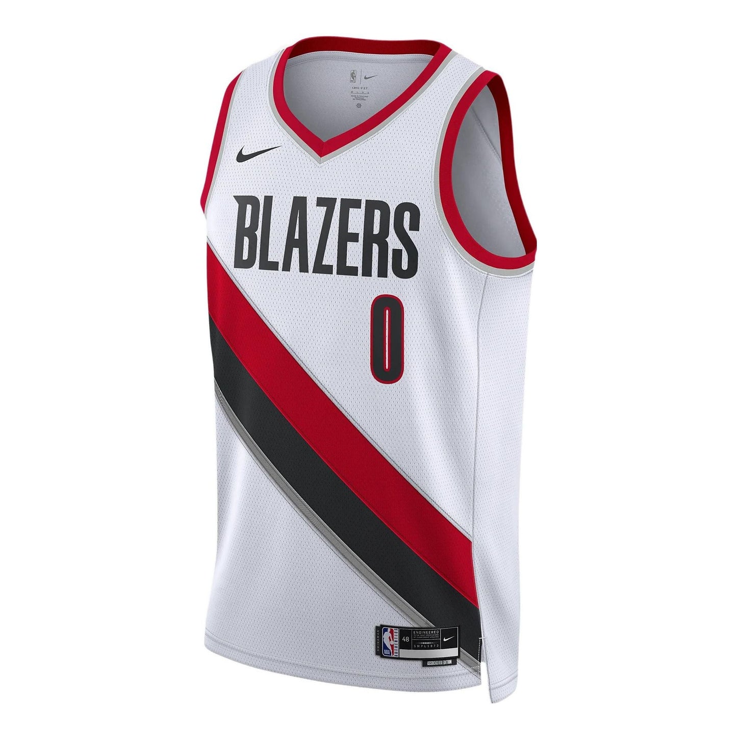 Nike Dri-FIT NBA Portland Trail Blazers Damian Lillard Association Edition 2022/23 Swingman Jersey DN2092-100