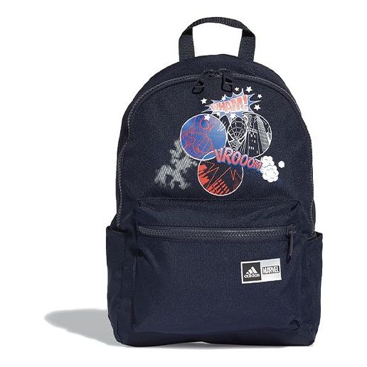 (GS) adidas x Disney Spider-Man Graphic Backpack 'Legend Ink' GE3300