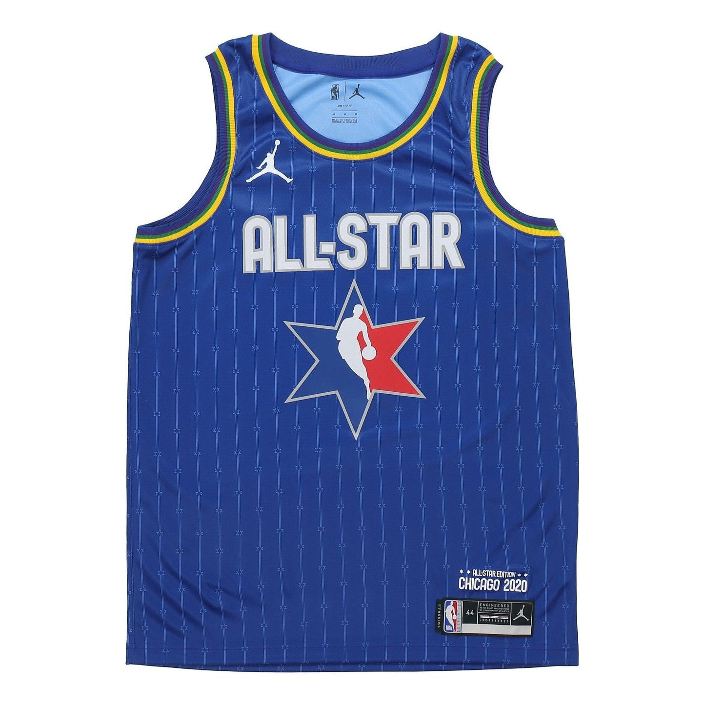 Nike NBA 2020 All-Star Rookies SW Fan Edition Chicago Davis No. 3 Jersey 'Blue' CJ1059-497