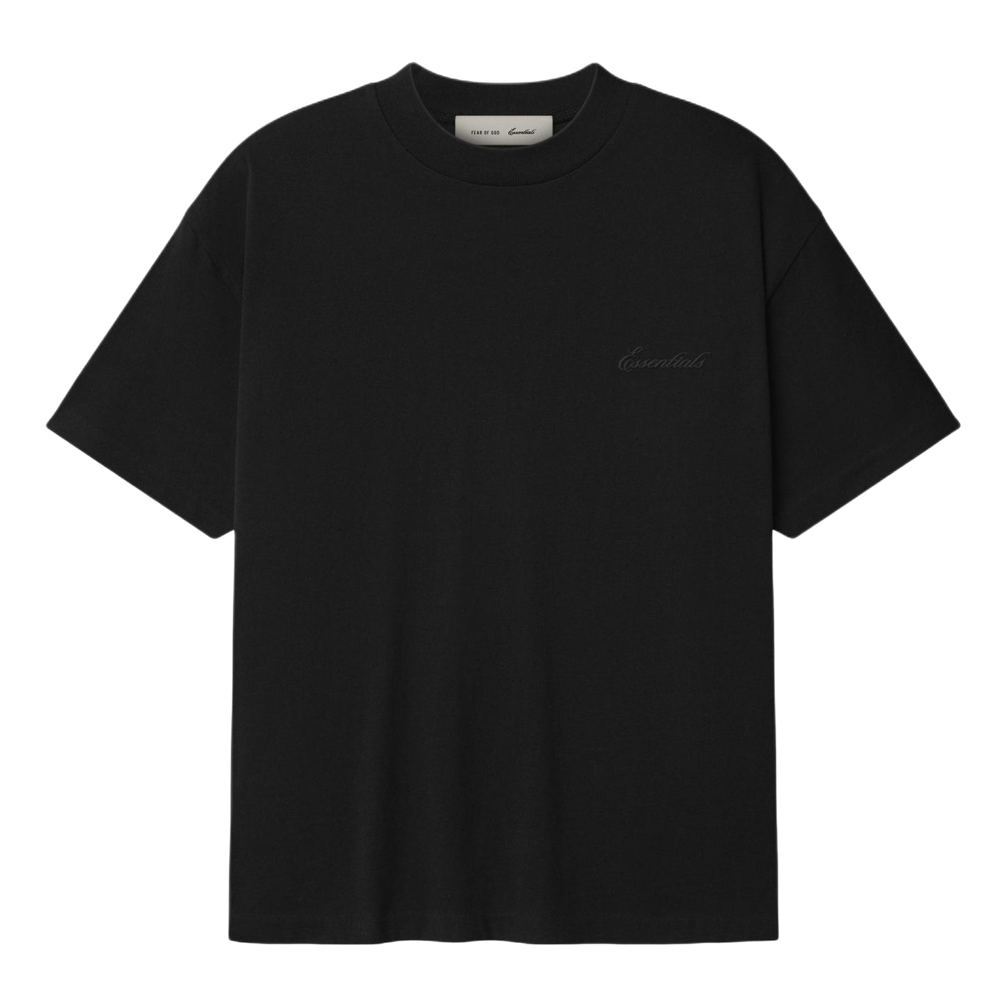 Fear of God Essentials Signature Classic T-Shirt 'Vintage Black' 125AS264492F