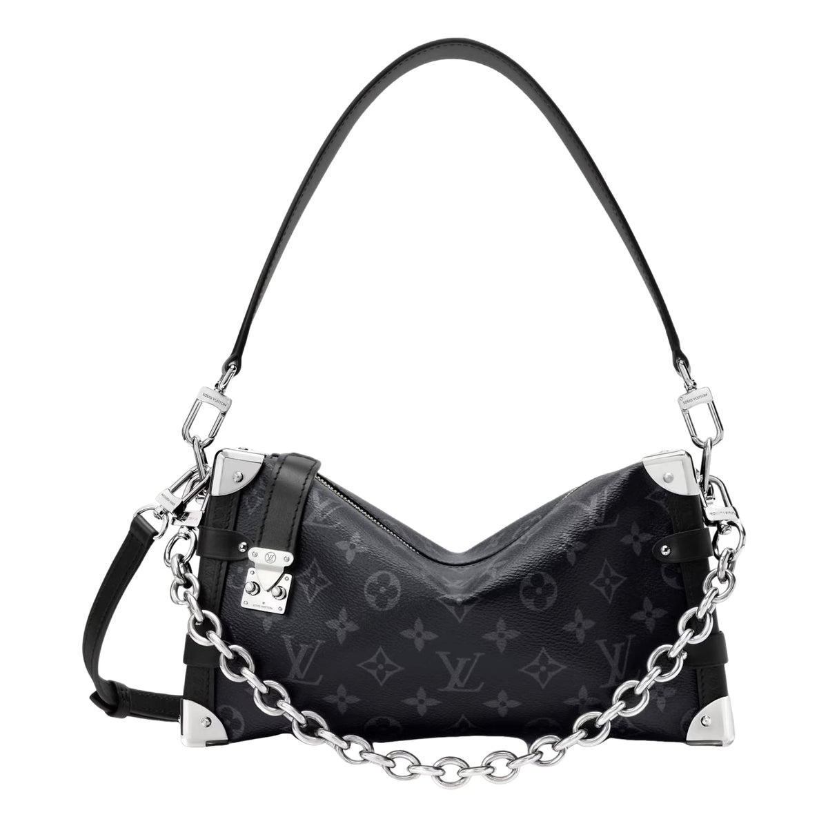 (WMNS) LOUIS VUITTON Side Trunk MM East West 'Black' M26226