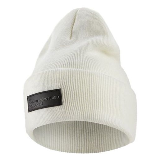 Air Jordan 23 Engineered Cuffed Beanie 'White' CK1257-100