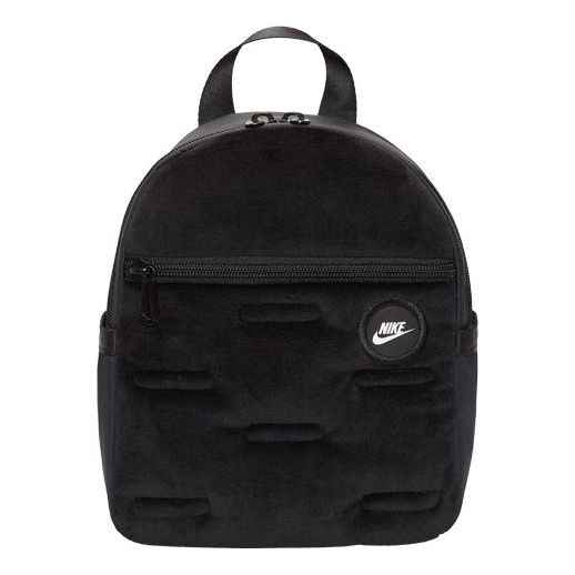 (WMNS) Nike Sportswear Futura 365 Mini Velour Backpack 'Black' DC7707-010