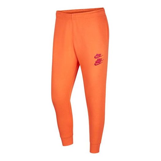 Men's Nike Casual Small Orange Sports Pants/Trousers/Joggers DD0885-842