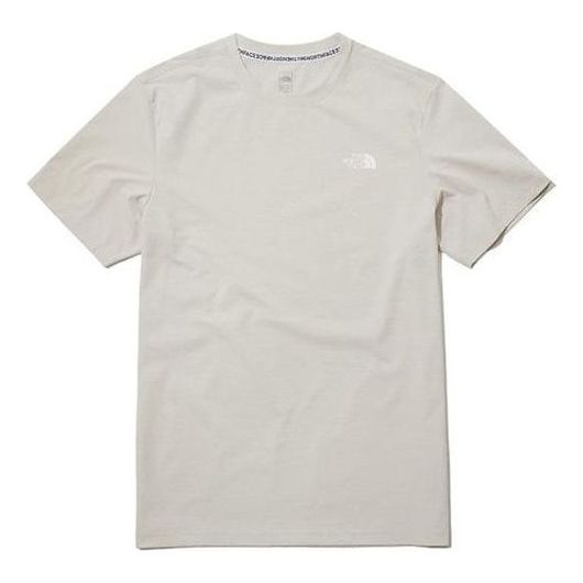 Men's THE NORTH FACE City Short Sleeve Beige NT7UL16D