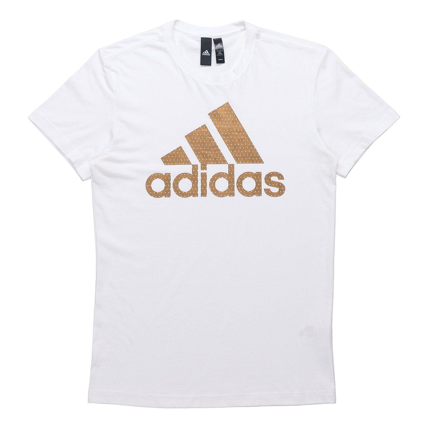 adidas Printing Sports Short Sleeve White CV4509