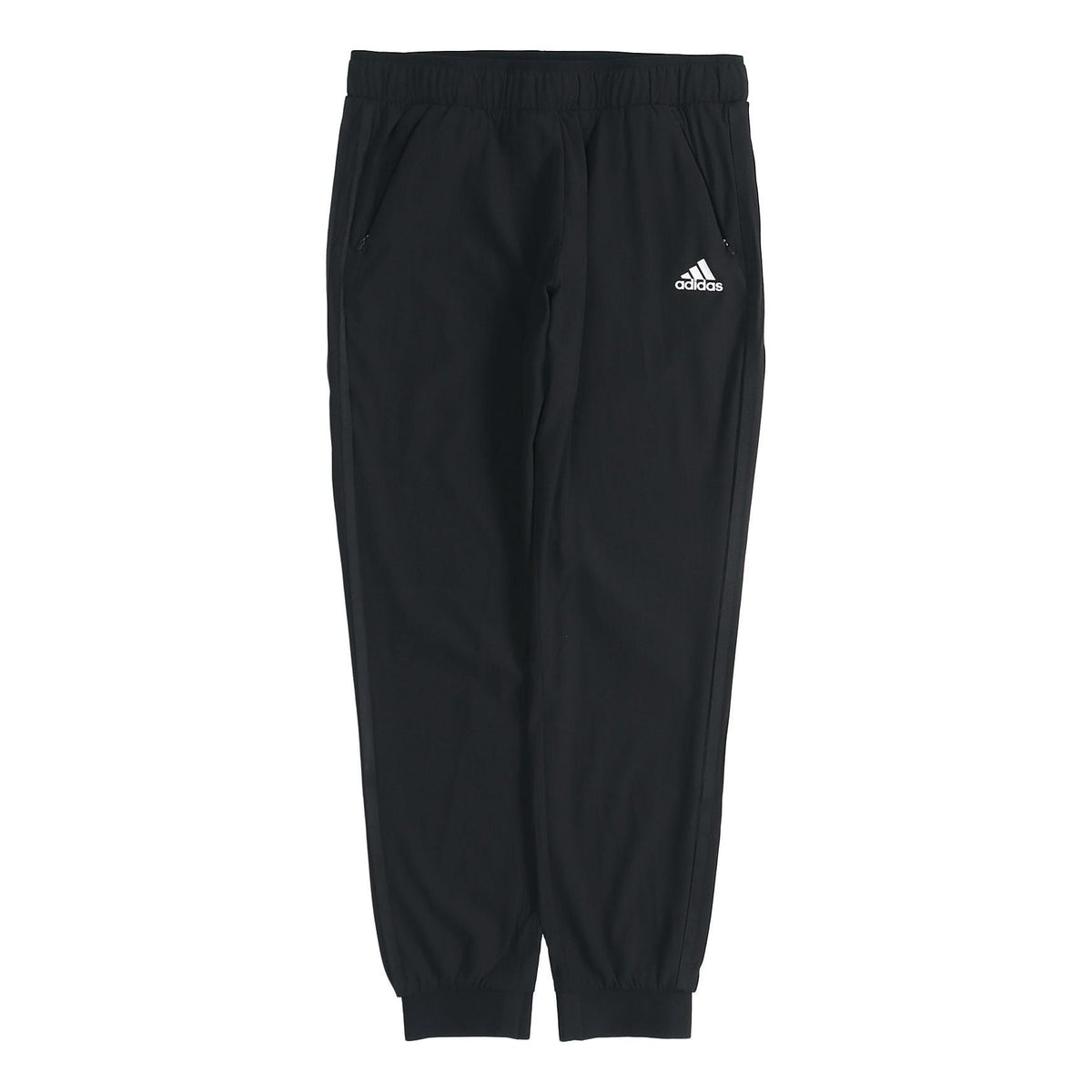 (WMNS) adidas 3-Stripe Ankle Tapered Knit Track Pants Asia Sizing 'Black' H50993