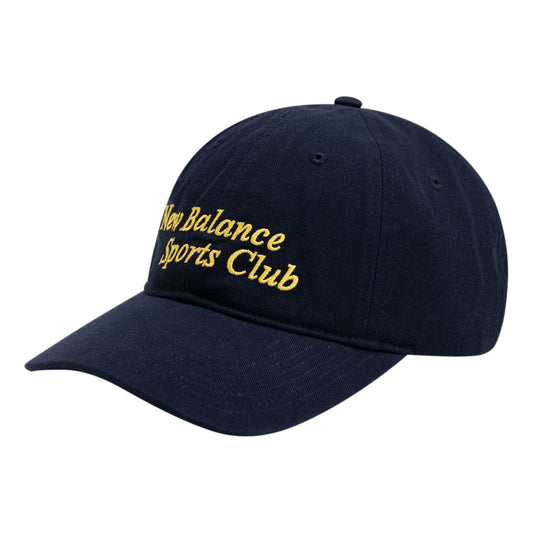 New Balance Embroidery New Balance Sports Club Hat 'Navy' LAH32404-NNY