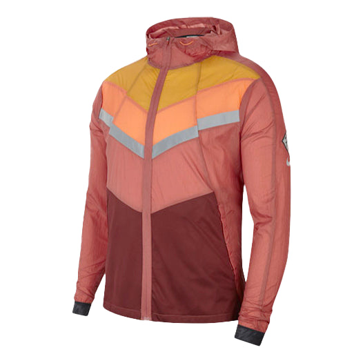 Nike Casual Sports hooded Storm Jacket Red CU5739-652