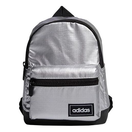 (WMNS) adidas Classic Metallic Backpack Extra Small 'Silver' FM4334