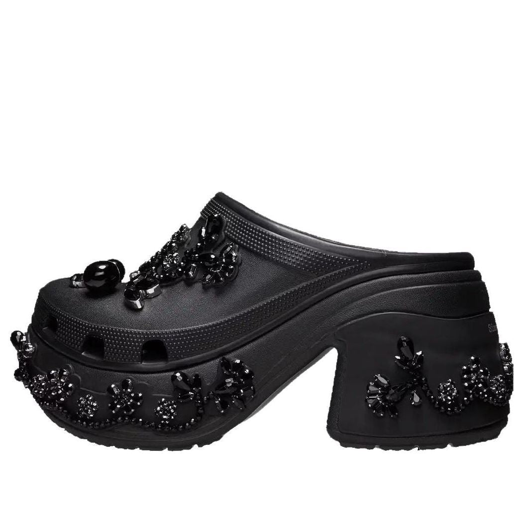 (WMNS) Crocs x Simone Rocha Siren Clog 'Black' 210142-001