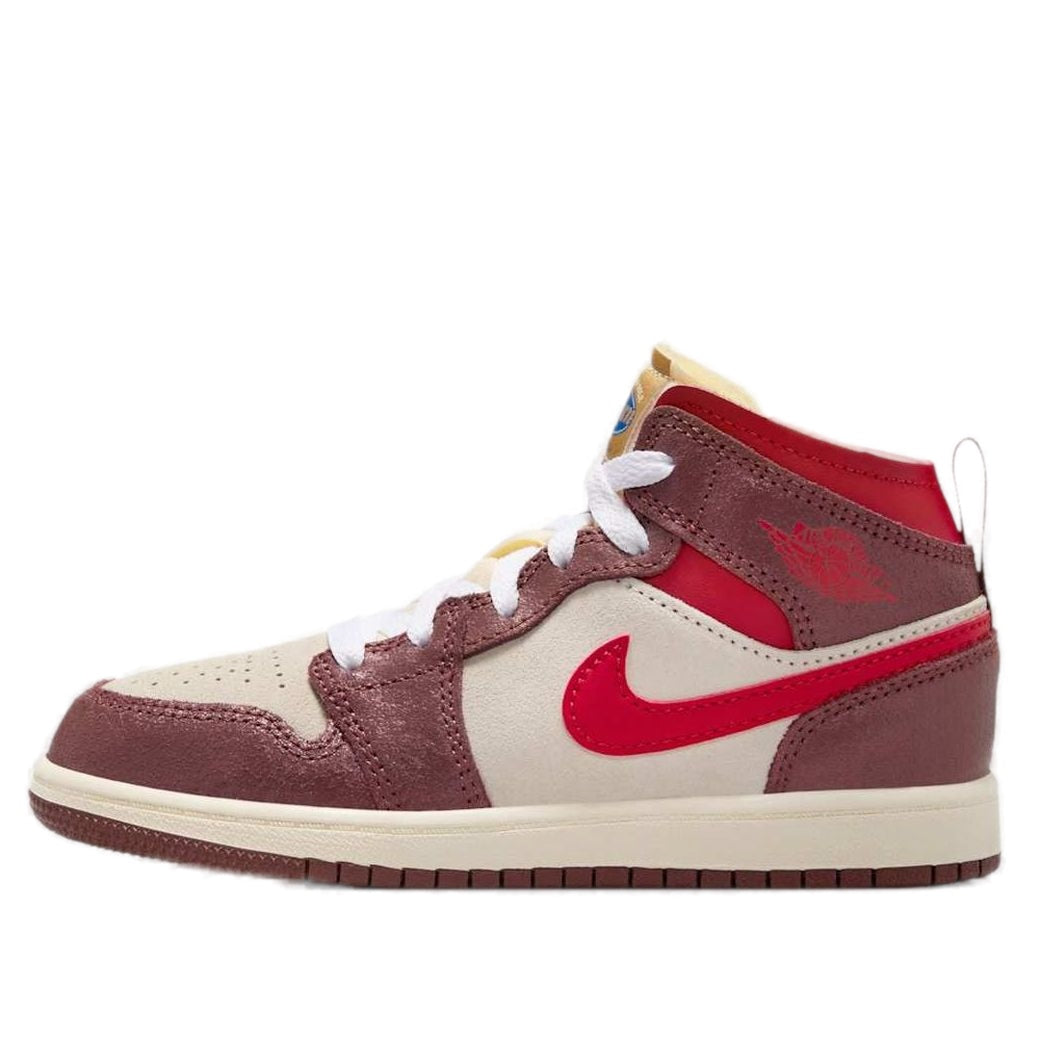 (PS) Air Jordan 1 Mid 'Bread Butter & Sole' HF3198-100