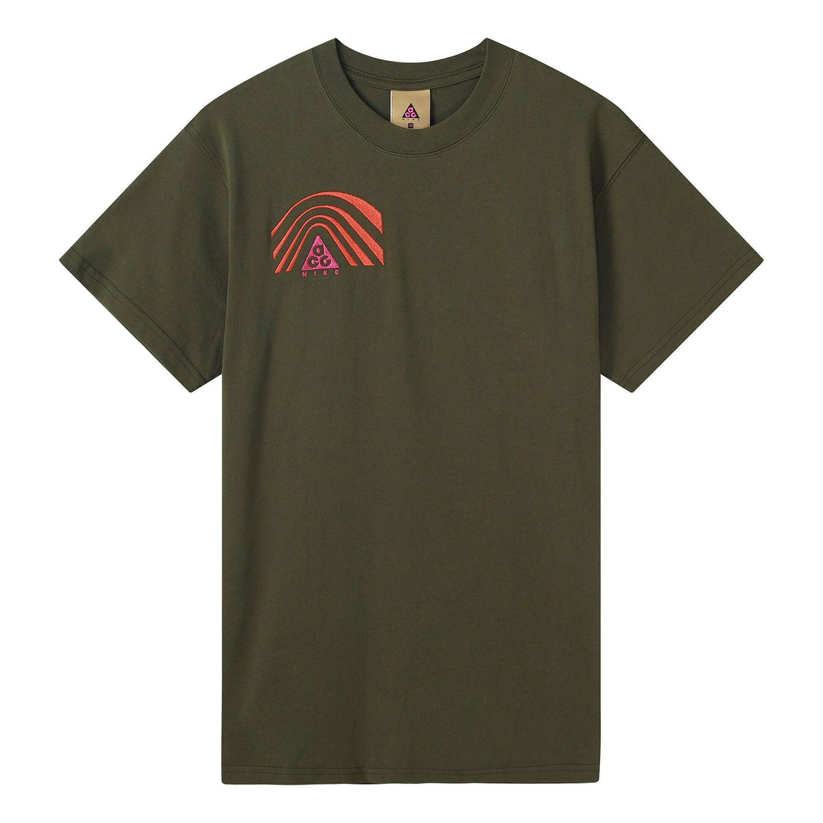 Nike x ACG Series Round Neck Sports Short Sleeve Green Army green CT4169-325