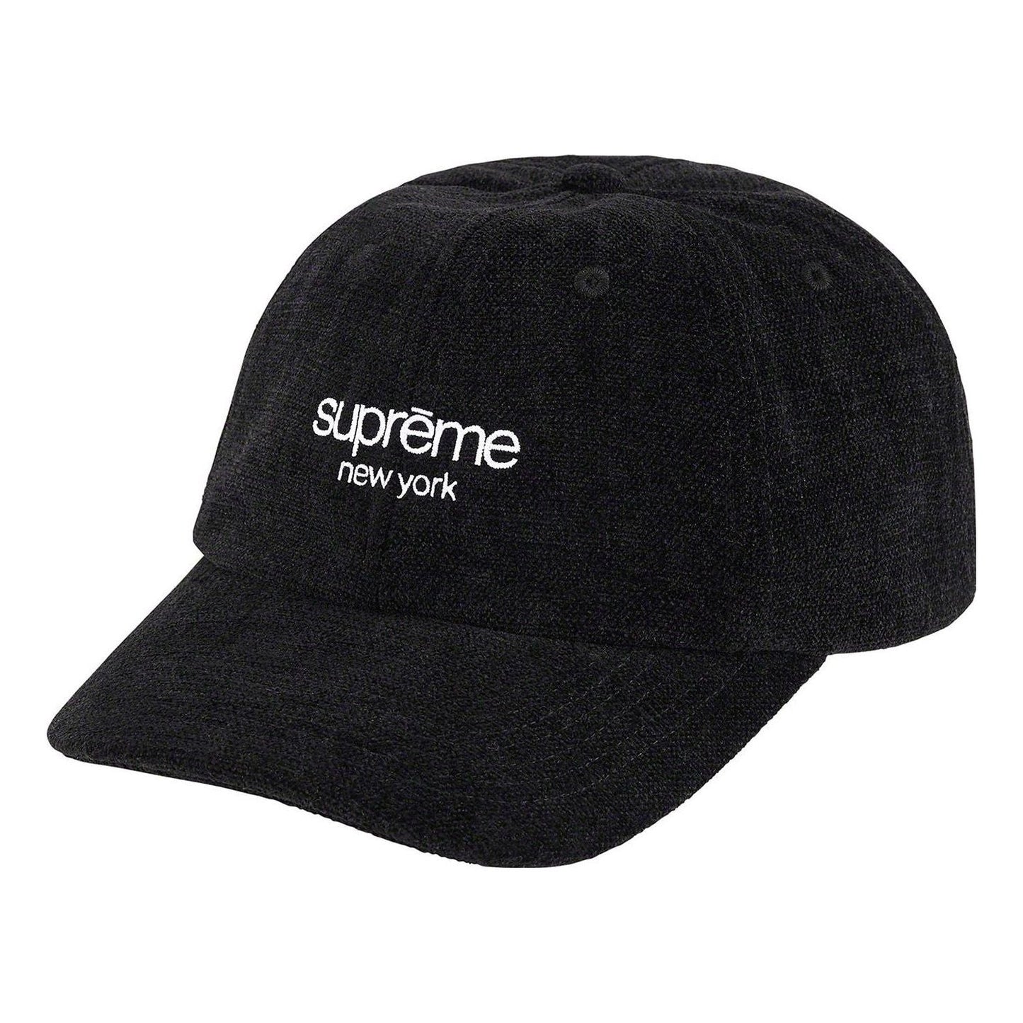 Supreme Chenille 6-Panel 'Black White' SUP-SS22-788