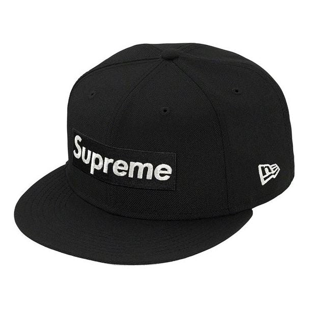 Supreme $1M Metallic Box Logo New Era 'Black White' SUP-SS20-090