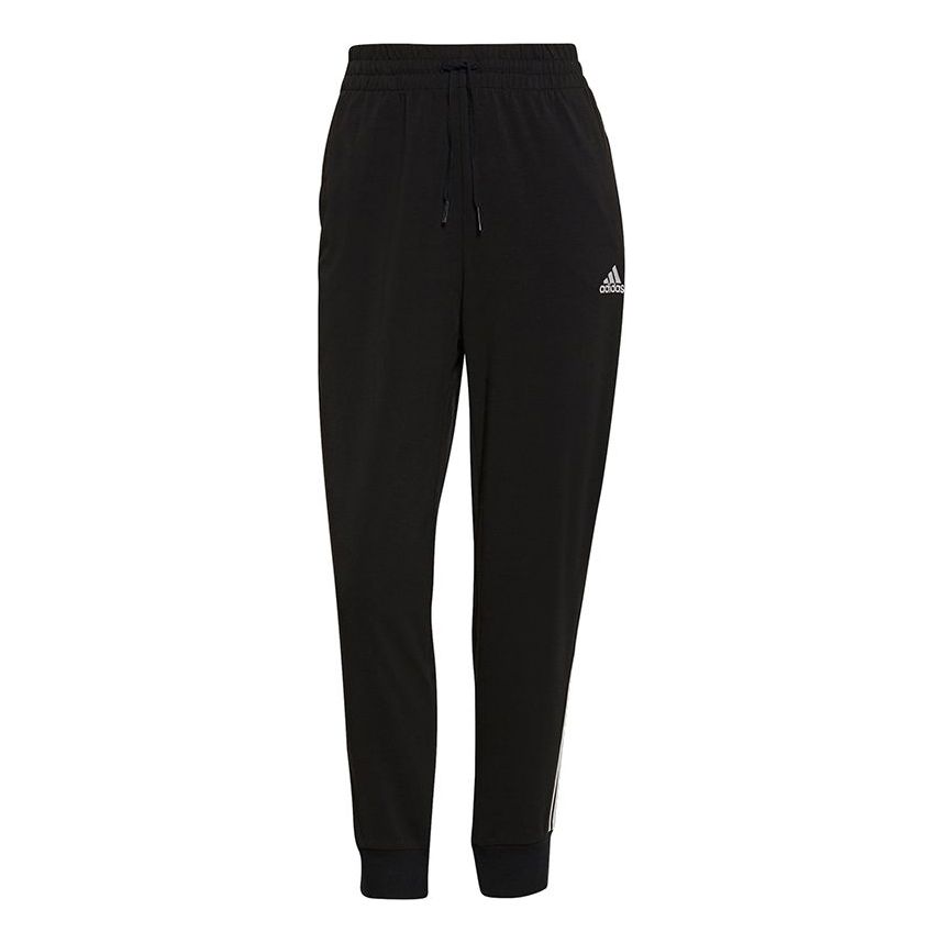 (WMNS) adidas Essentials 3-Stripes 7/8 Pants Asia Sizing 'Black' GR9604