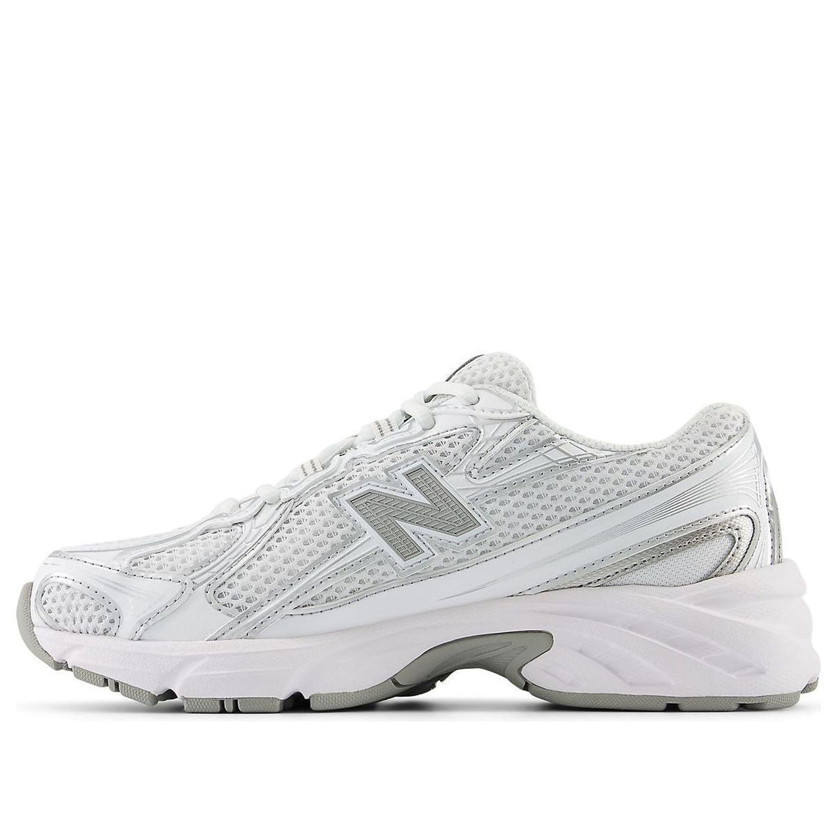 (GS) New Balance 740 'White Silver Metallic' GR740WM