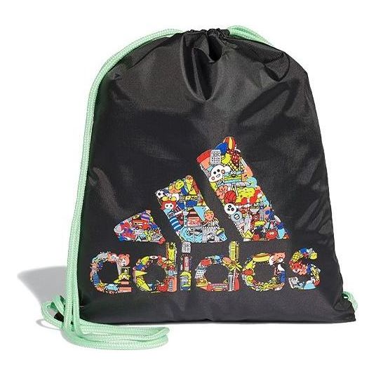 adidas Cleofus Print Gym Sack 'Black' GF0259