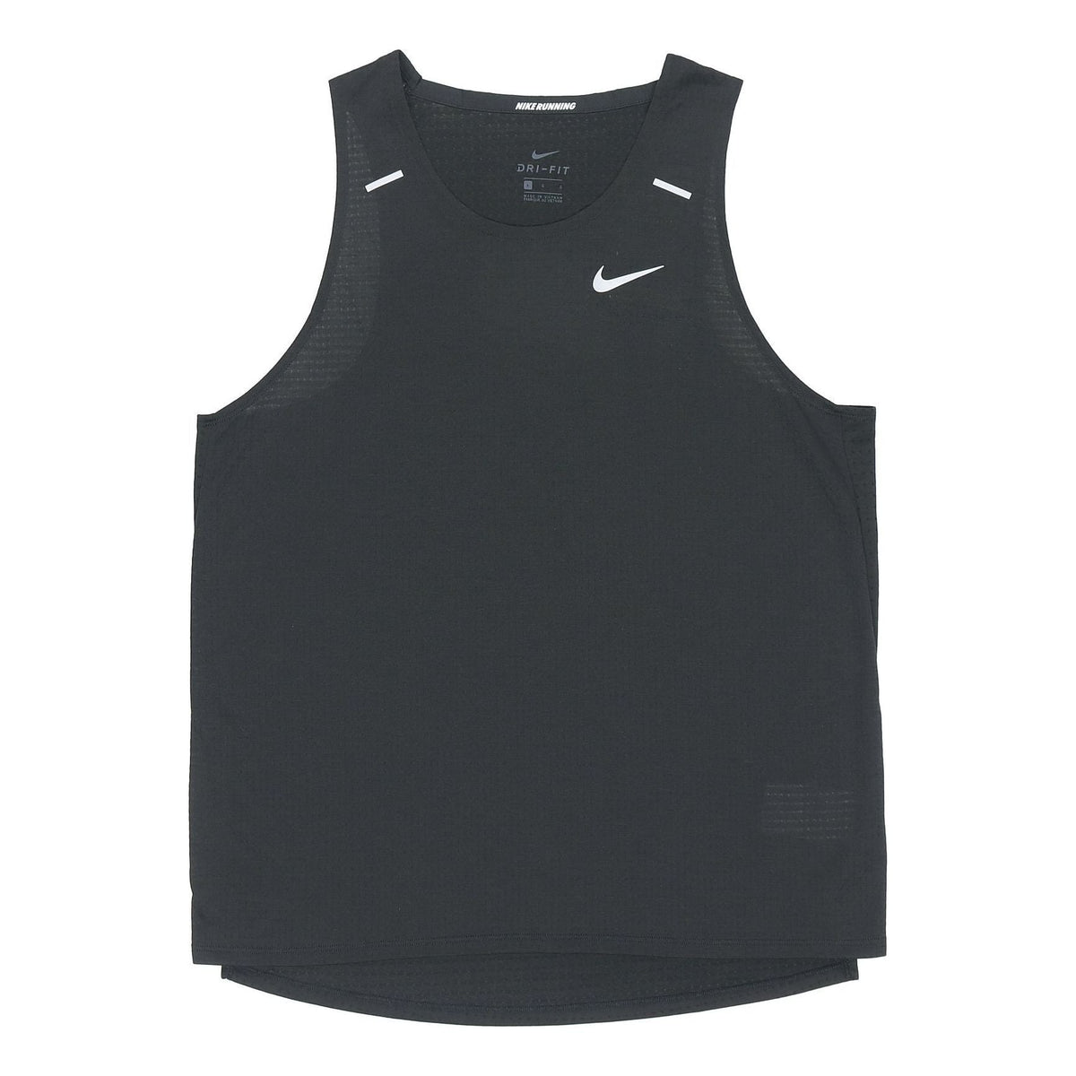 Nike Rise 365 Dri-fit Breathable Quick Dry Running Vest Black CJ5419-010