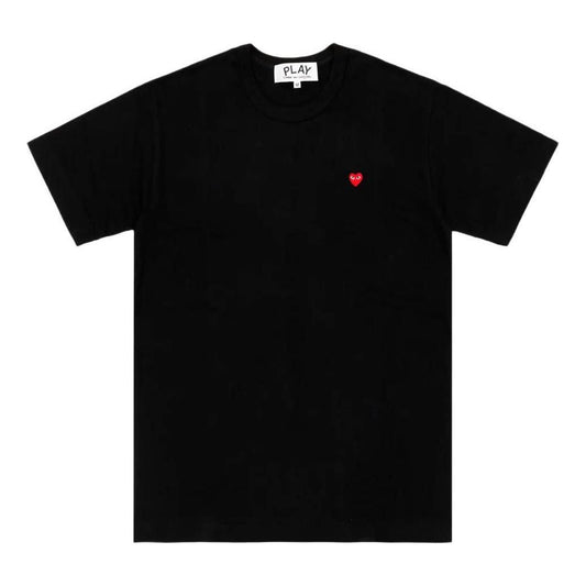 COMME des GARCONS PLAY SS25 Small Heart T-Shirt 'Black' AX-T304-051-1