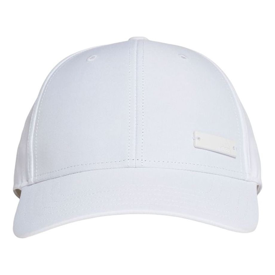 adidas Lightweight Metal Badge Baseball Cap 'White' GM6264