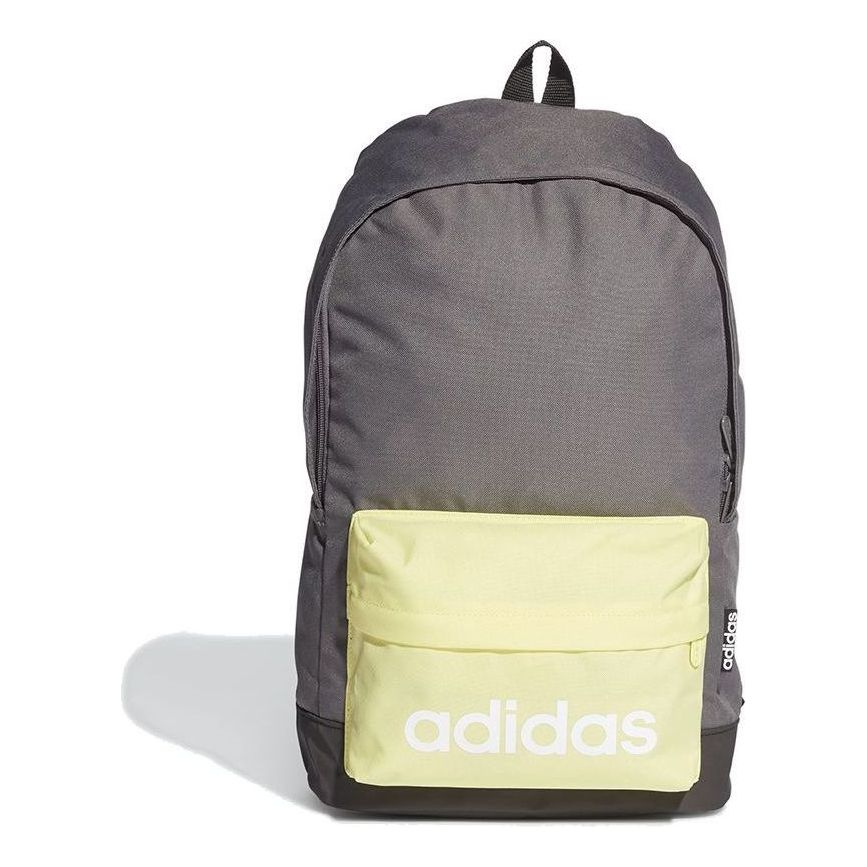 adidas Extra Large Classic Backpack 'Grey Yellow' H35716