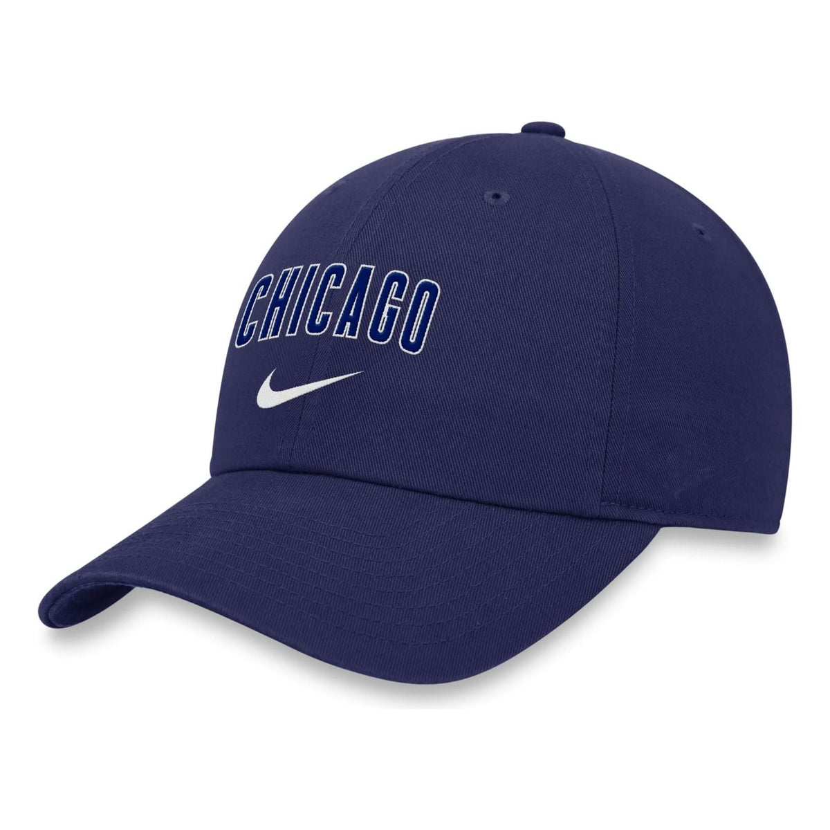 Nike MLB Chicago Cubs Heritage86 Wordmark Swoosh Adjustable Caps 'Blue' NK124EUEJ-WM0