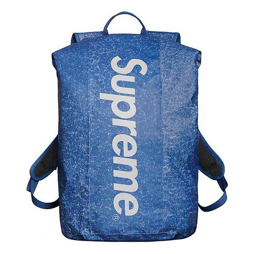 Supreme Waterproof Reflective Speckled Backpack 'Blue White' SUP-FW20-327