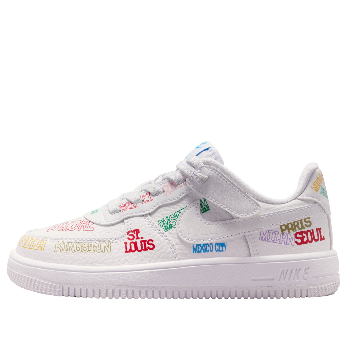 (PS) Nike Force 1 Low Easy On LV8 3 'White' IO9732-100