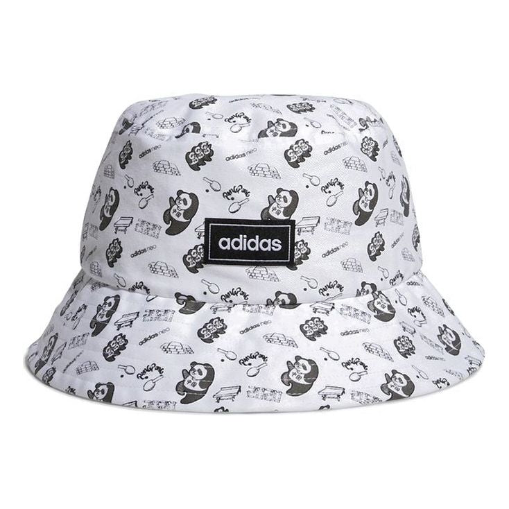 adidas neo Pnda Bucket Fisherman's hat White / Black GL6873