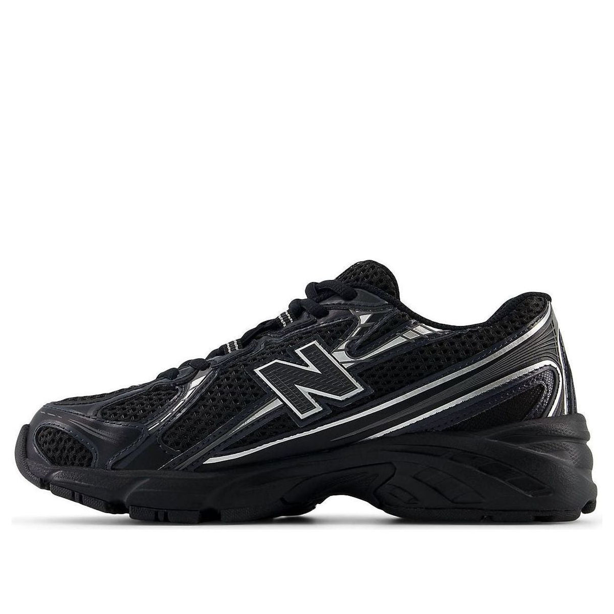 (GS) New Balance 740 'Black Silver Metallic' GR740BM