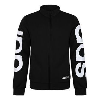 adidas Essentials Track Jacket Casual Sports Black DQ3064