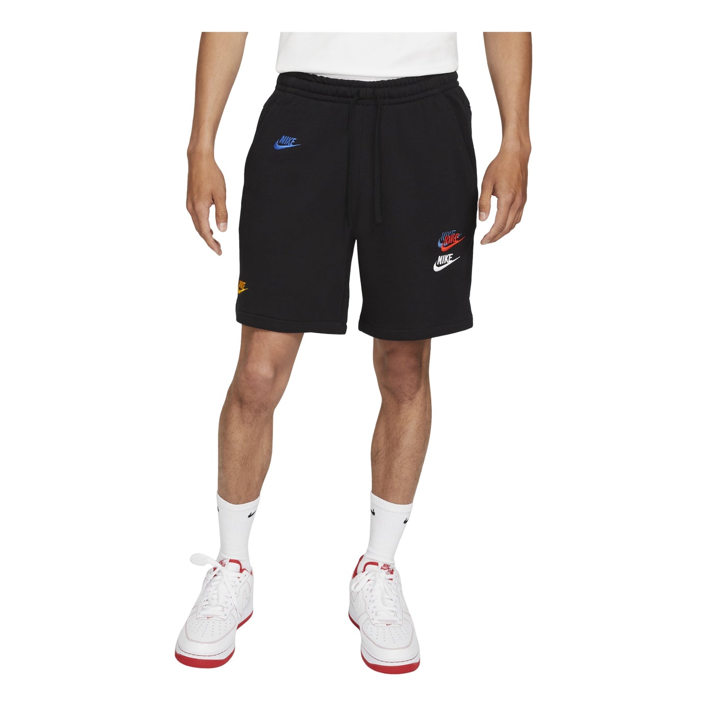 Nike Nsw Spe+ Ft Short Fta Alphabet Embroidered Shorts Asia Sizing 'Black' DD4683-010