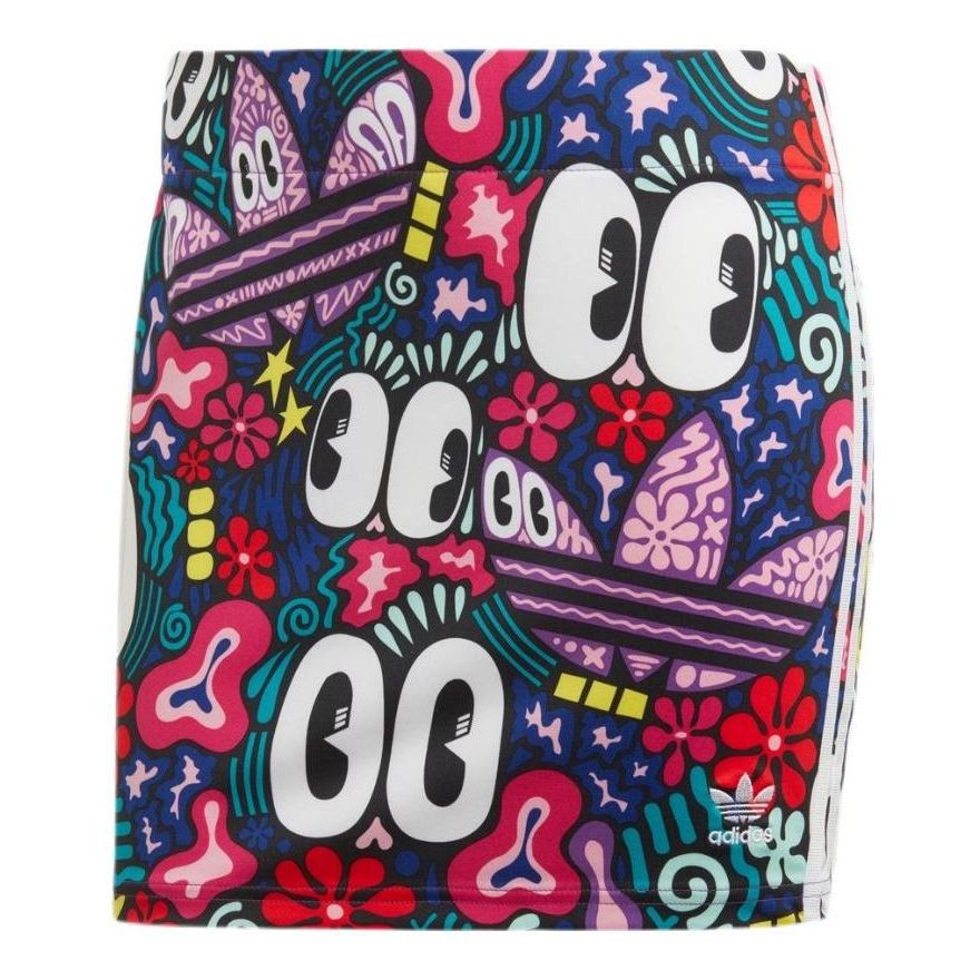 (WMNS) adidas 3 Stripes Skirt 'Multicolor' DV2674