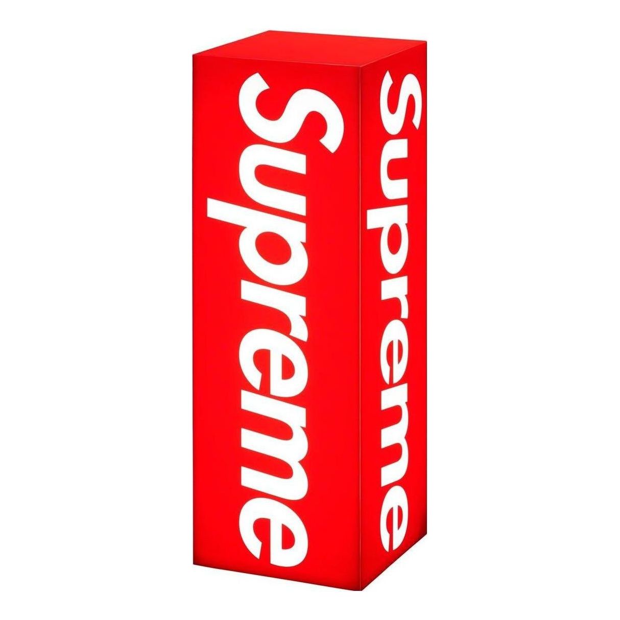 Supreme Box Logo Lamp 'Red White' SUP-FW23-124