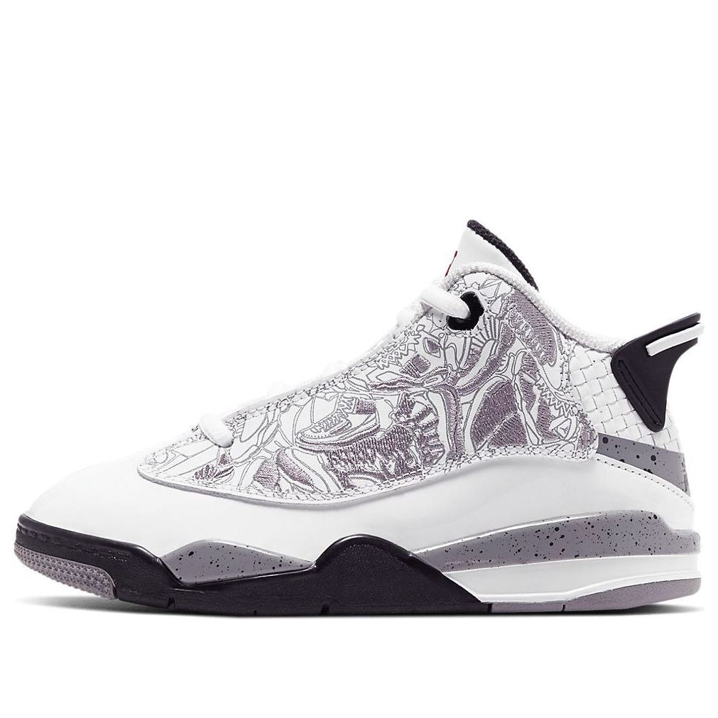 (PS) Air Jordan Dub Zero 'White Cement' 311071-105