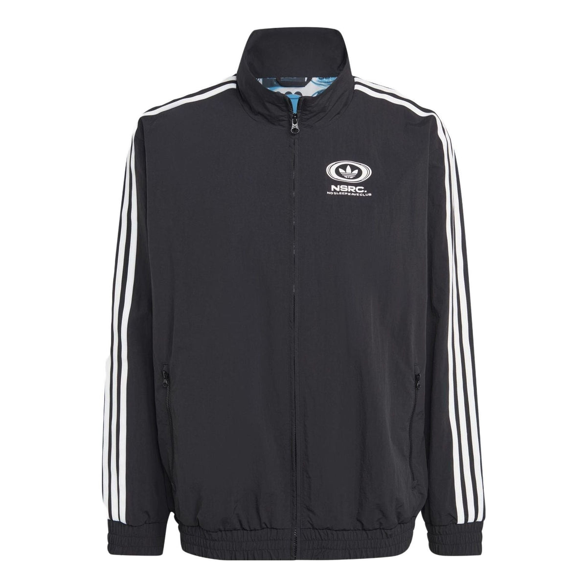 adidas x No Sleep Rave Club Track Top Asia Sizing 'Black' IL4969