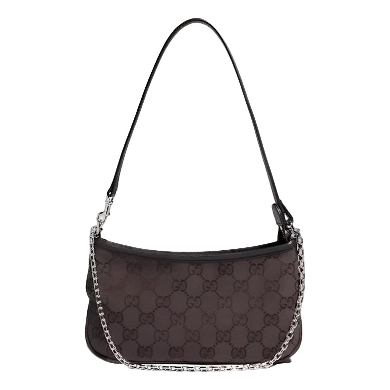 (WMNS) Gucci Gossip Small Shoulder Bag 'Dark Brown' 875847-FAFV4-2543