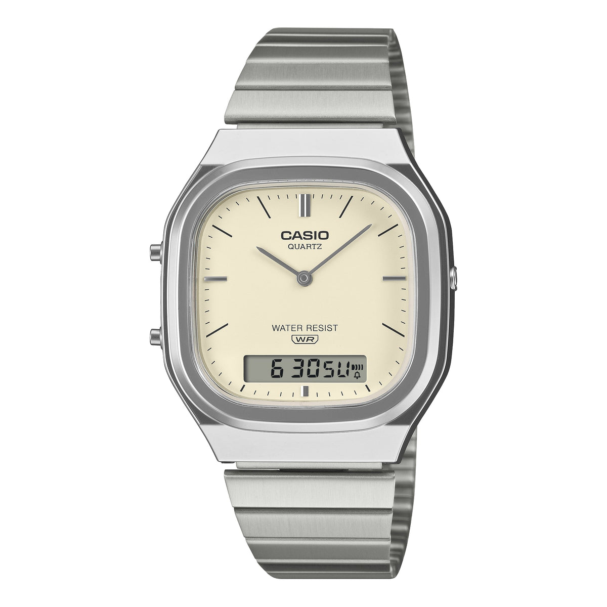 CASIO Vintage AQ-240 Series 'Silver Pale' AQ-240E-7A2