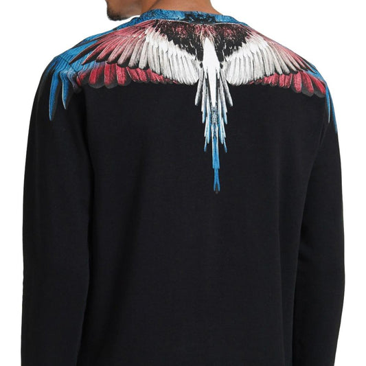 Marcelo Burlon Black Wings Sweatshirt