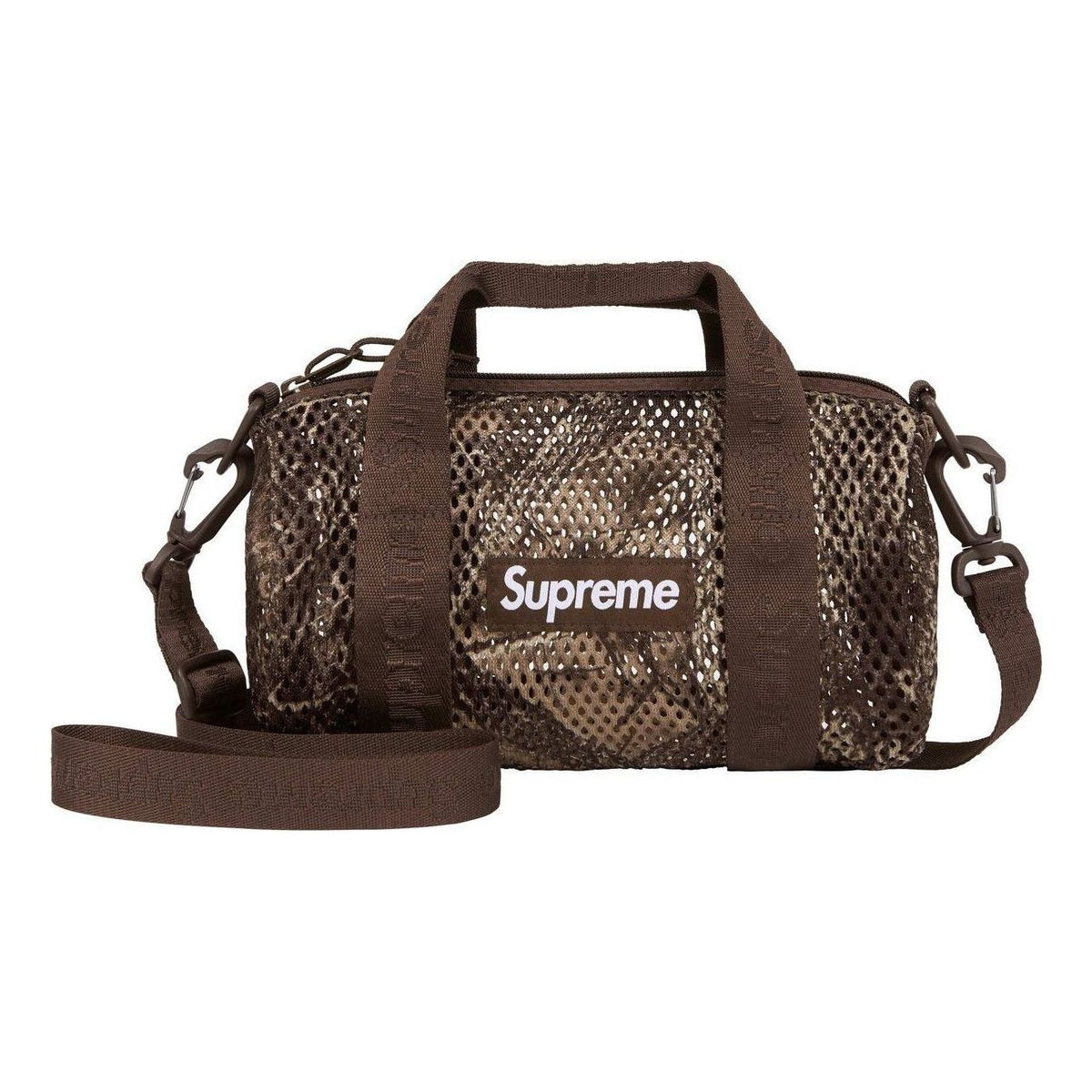 Supreme Mesh Mini Duffle Bag SS25 'TrueTimber Kanati Camo' SS25B31-TRUETIMBER-KANATI-CAMO