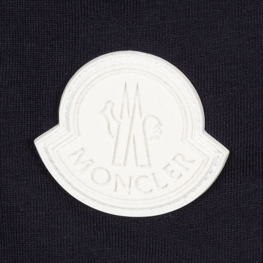 Kids Moncler Navy Logo T-Shirt