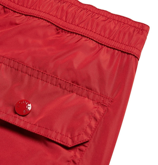 Moncler Red Tape Logo Swimshorts