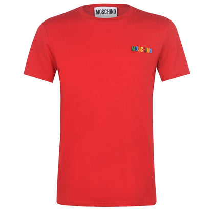 Moschino Red Logo T-Shirt