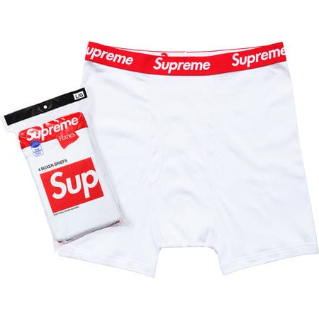 SUPREME BOXER BRIEF WHITE 4PK