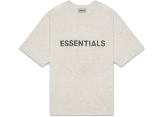 ESSENTIALS FOG 3D SILICON TEE OATMEAL