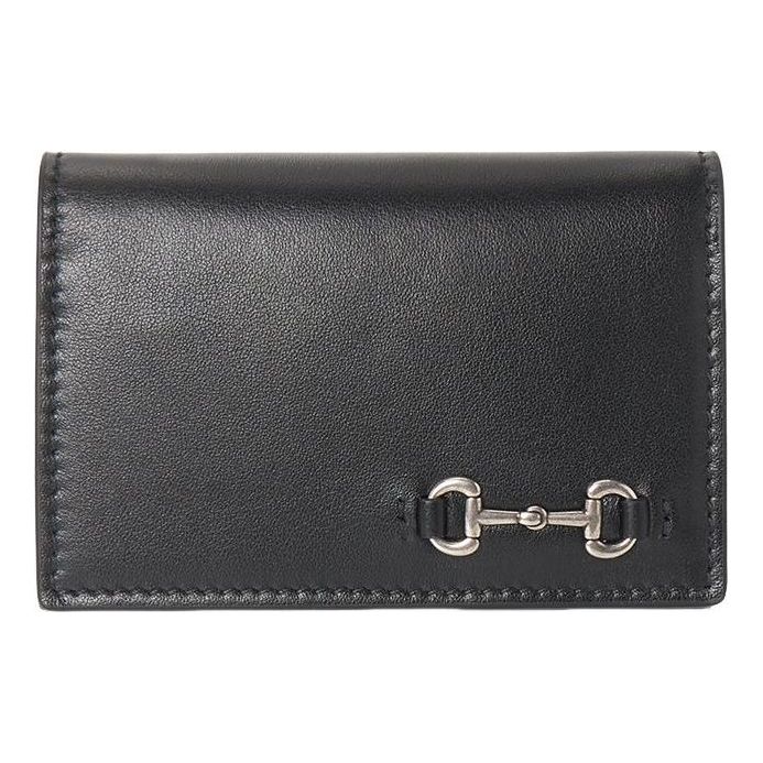 Gucci 25 Horsebit Long Card Case 'Black' 846956-AAFP1-1000